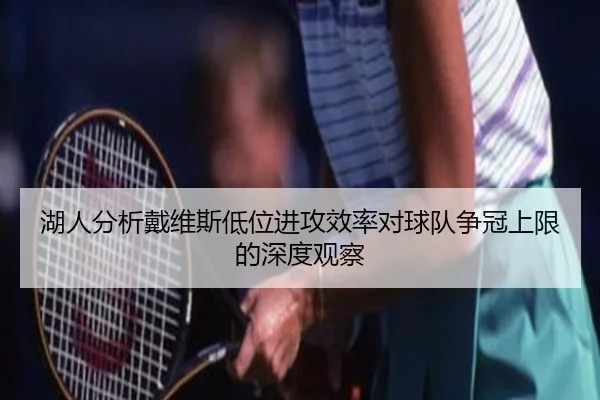 湖人分析戴维斯低位进攻效率对球队争冠上限的深度观察